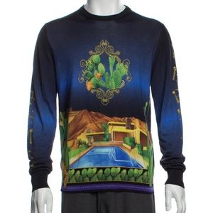 Mens Versace small iconic pullover sweater